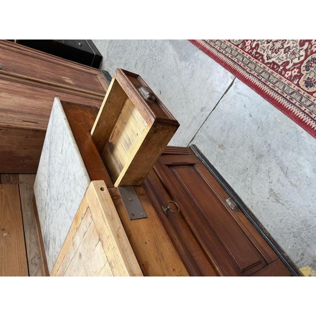 Large Late 19th Century Butcher Block For Sale - Image 9 of 13