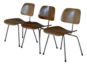 1950s Charles and Ray Eames DCM Dining Chairs by Herman Miller, Usa