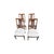 Mid 20th Century The Halle Bros Mid Century Modern Walnut Cane Back Dining Room Set 8 Chairs For Sale - Image 13 of 18