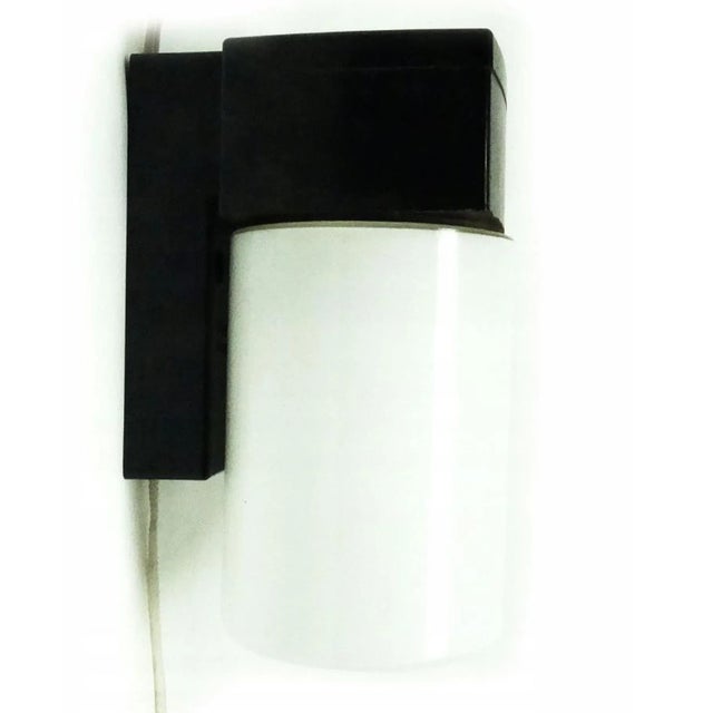 Art Deco Wall Lamp from Napako, Czechoslovakia, 1950s For Sale - Image 4 of 6