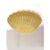 Amber "Budino" Murano glass flush mount with graniglia. Traditional venetian working of Murano glass. White metal frame.5...