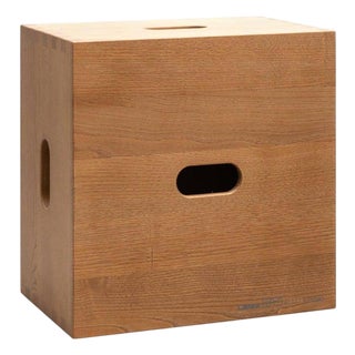 LC14 Cabanon Wood Stool by Le Corbusier for Cassina For Sale