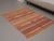 1970s Vintage Handmade Wool Cotton Red Terracotta Runner Rug For Sale - Image 4 of 11