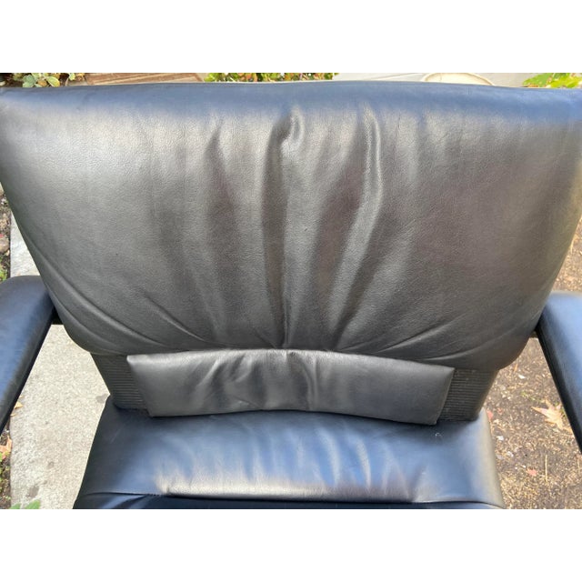 1990s Vintage Vitra Mario Bellini Executive Swivel Desk Chair For Sale - Image 5 of 12