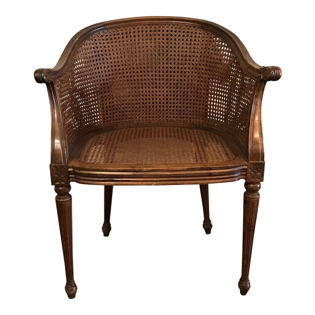 Antique Caned Chair Chairish