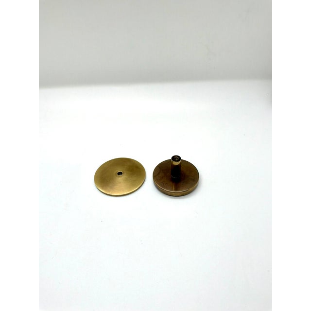 Baker Knob Honey Bronze With Backplate. Modern design.