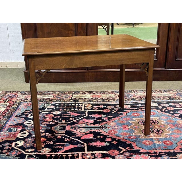 English Mahogany Coffee Table, 1930s For Sale - Image 11 of 14