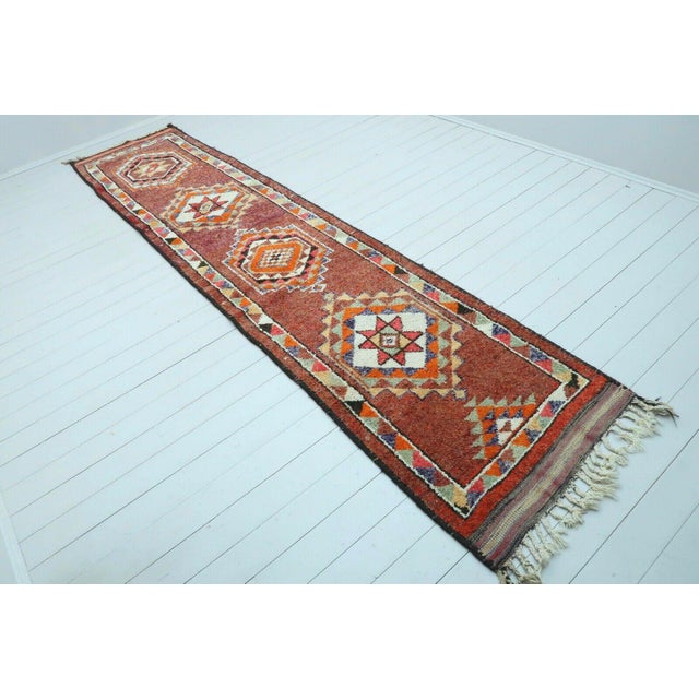 Traditional Vintage Turkish Rug Runner - 37"x164" For Sale - Image 3 of 13