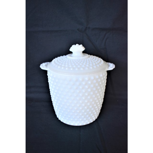 Vintage Milk Glass Ice Bucket Chairish