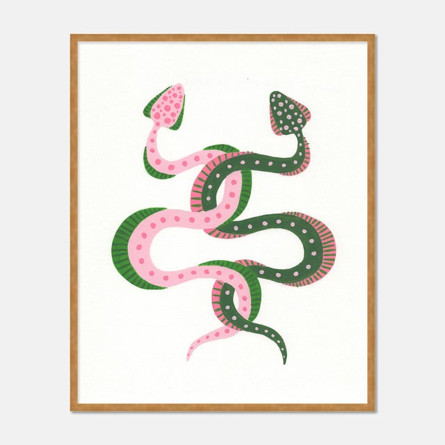 Willa Heart Edamame & Bok Choy by Willa Heart in Gold Frame, Medium Art Print For Sale - Image 4 of 4