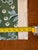 Boho Chic 1 Yard of Blue and Green Floral Fabric Leah O'Connell Textiles 'Harriet' in Cricket For Sale - Image 3 of 9