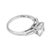 Mid Century Gia 1.95 Carat Round Brilliant Cut Diamond Platinum Engagement Ring, Size 6.25 For Sale - Image 4 of 8