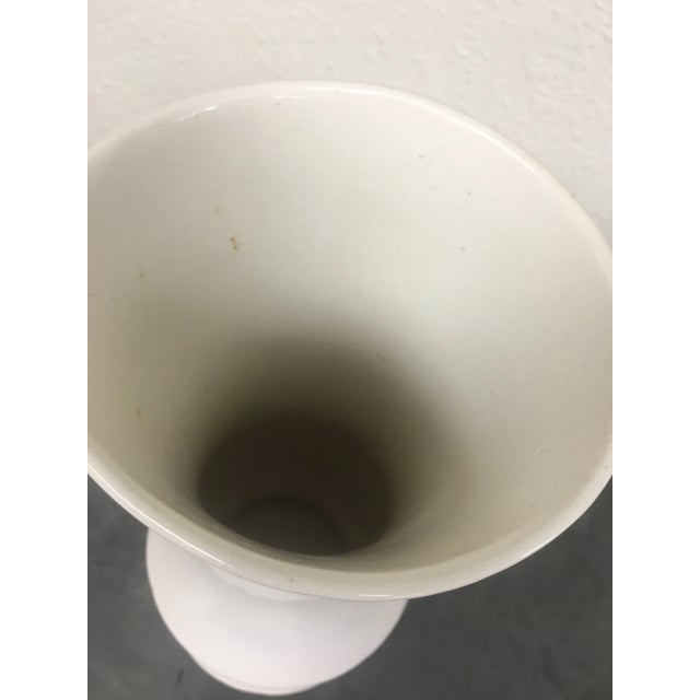 Vintage Mid Century Brush McCoy Art Vase For Sale - Image 4 of 6