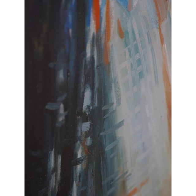 Paint Kramer Artist-Signed Oil Painting on Canvas of Two Girls For Sale - Image 7 of 13