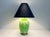 Traditional 1970s Green Palm Ginger Lamp & Shade For Sale - Image 3 of 18