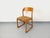 Vintage Sleigh Chair in Wood and Wool Fabric from Baumann, 1970s For Sale - Image 11 of 14