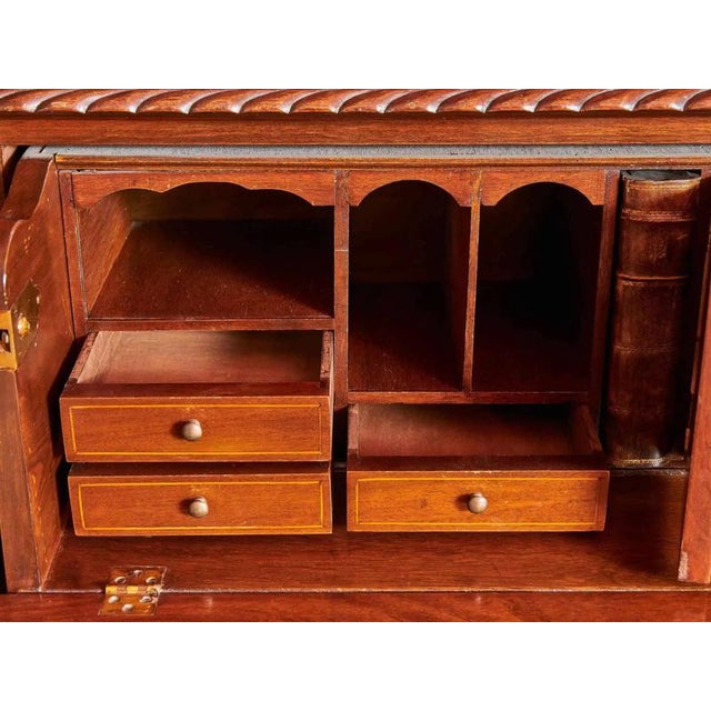 Antique English Library with Regency Secretary For Sale - Image 14 of 18