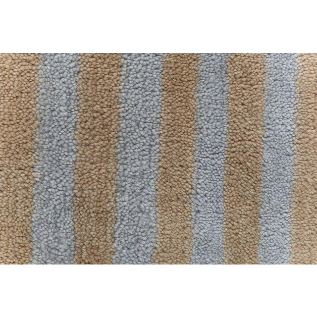 Contemporary Art Deco-Inspired Geometric Warm Tan Carpet by Doris Leslie Blau For Sale In New York - Image 6 of 10