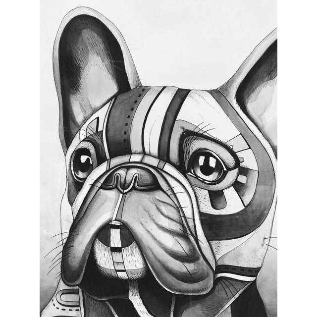 Contemporary Painting by Davidgilmore Based on Rescue Doggies For Sale - Image 3 of 6