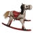 1979 Enesco Musical Wooden Rocking Horse Music Box Toy Land Works Repaired For Sale