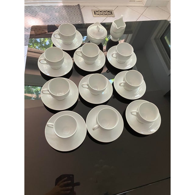 Ceramic 1980s Mikasa Serenade Dinnerware - 48 Pieces For Sale - Image 7 of 9