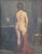 A very good American modern Impressionist tastefully executed nude painting. The work is well done and portrays an almost...