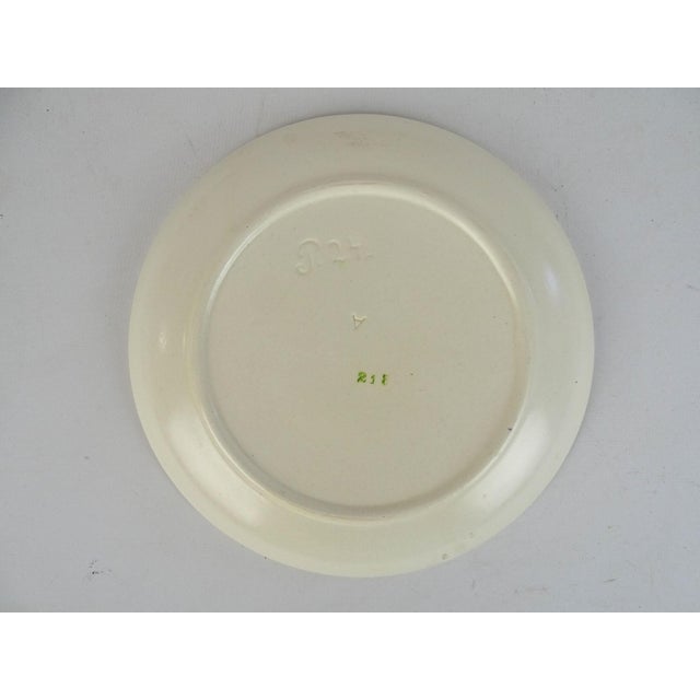 Antique 1920's French Art Deco Porcelain Plates - Set of 6 For Sale - Image 14 of 15