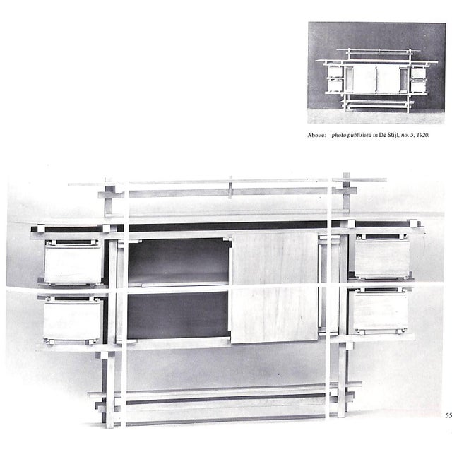 "The Furniture of Gerrit Thomas Rietveld" 1978 Baroni, Daniele For Sale - Image 9 of 12