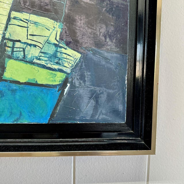 1970s 1970s Oswaldo Guayasamin Original Painting on Canvas For Sale - Image 5 of 17