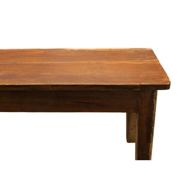 Farm Bench Solid Teak Bench B For Sale - Image 13 of 14