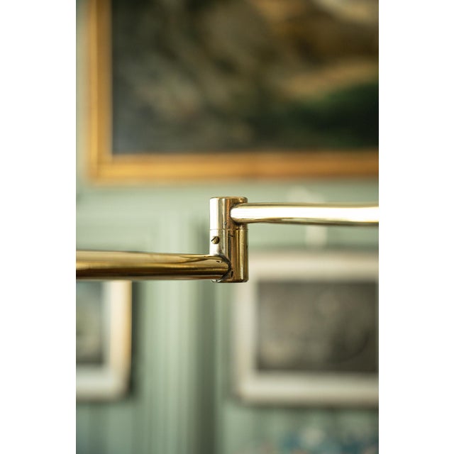 Floor Lamp in Brass For Sale - Image 5 of 7