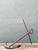 1970s Vintage Weathered Iron Nautical Anchor For Sale - Image 5 of 12