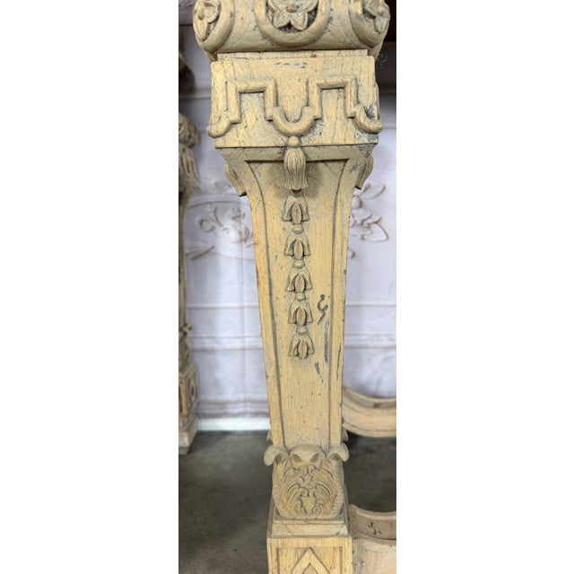 Pair of French Baroque Louis XIV Style Console Tables For Sale - Image 17 of 18