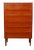 Large Vintage Danish Chest of Drawers in Teak For Sale