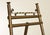 Metal Antique Victorian Aesthetic Pair of Etched Brass Easels For Sale - Image 7 of 12