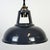 2000 - 2009 Vintage Industrial Grey Painted Ceiling Lamp For Sale - Image 5 of 16
