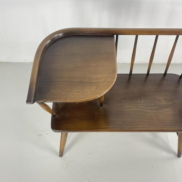 Vintage Telephone Seat from Ercol For Sale - Image 4 of 10
