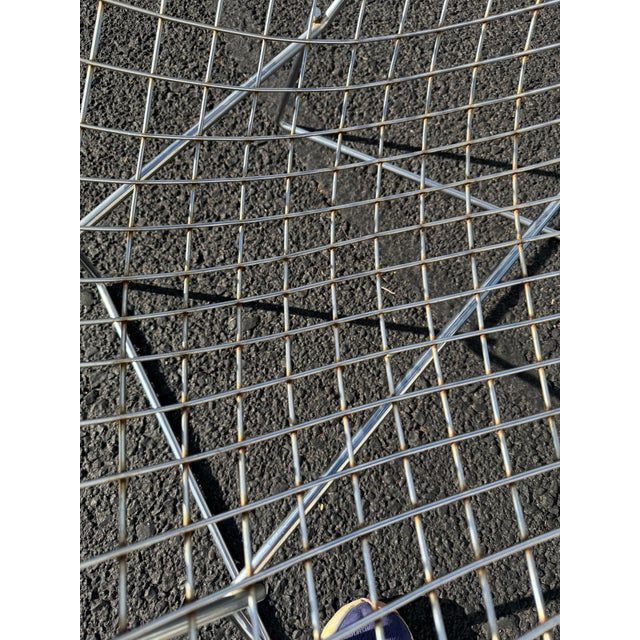 1960s Attributed Bertola Large Diamond Chair For Sale In Phoenix - Image 6 of 12