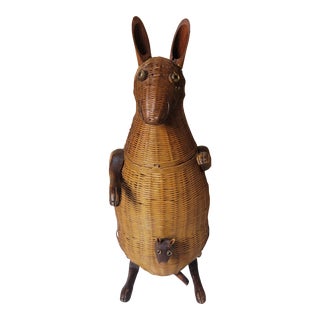 1970s Vintage Kangaroo Basket For Sale