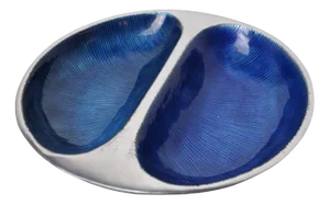 Brutalist Enamelled Ramekin attributed to David Marshall, Spain, 1980s