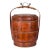 Chinese Lacquered Three-Tier Wedding Basket, Early 20th Century For Sale