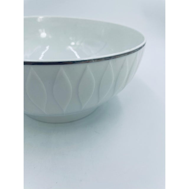 Tapio Wirkkala Porcelain Lanzette Bowl by Tapio Wirkkala for Thomas, 1965 For Sale - Image 4 of 7