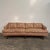 Mid Century Modern Curved Sculpted Walnut Sofa For Sale - Image 4 of 11