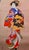 Mid 20th Century Japanese Woodblock Print Scroll Depicting a Standing Beauty For Sale - Image 11 of 12