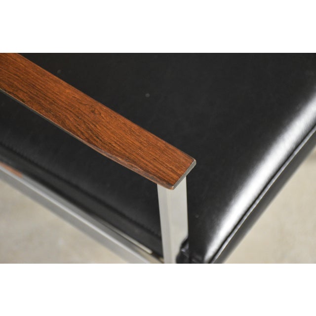 Wood 1960s Rosewood and Cane Dining Chairs by Paul McCobb for Lane - Set of 6 For Sale - Image 7 of 9