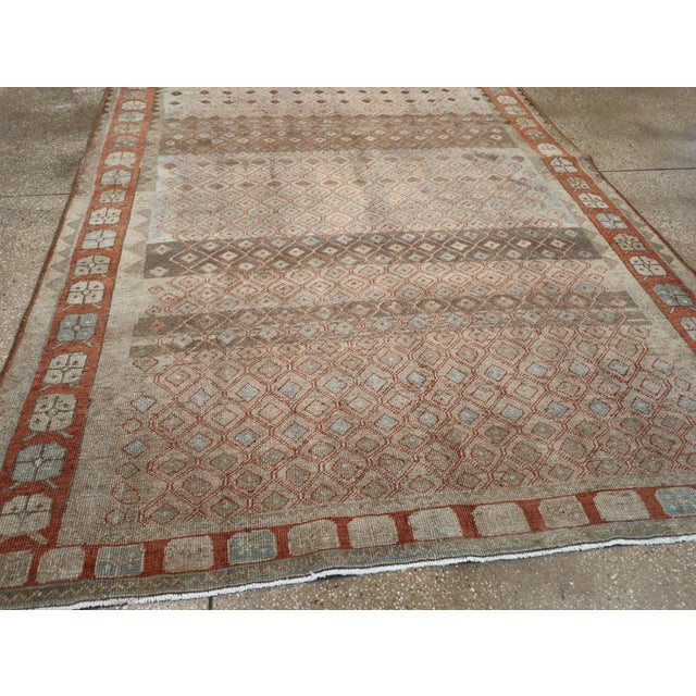 Galerie Shabab Collection Mid-20th Century Persian Veece Carpet For Sale In New York - Image 6 of 8