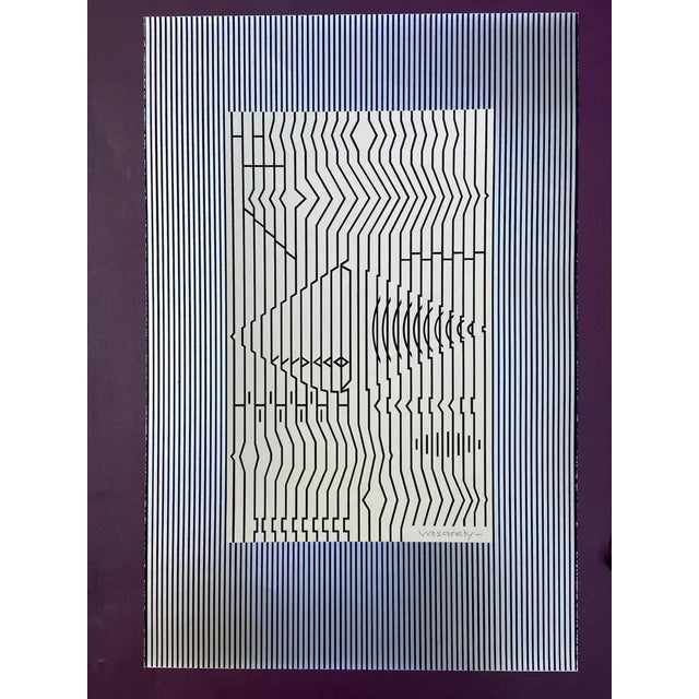 Victor Vasarely - Cithare 1973 For Sale - Image 6 of 6
