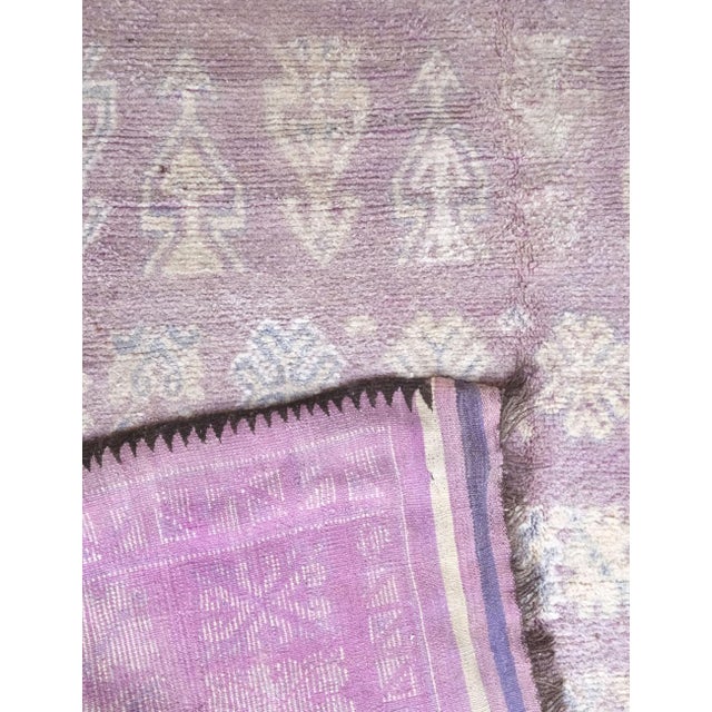 Purple Moroccan Ait Bou Sbaa Oversized Rug - 18 X 6.8 Ft For Sale - Image 8 of 8