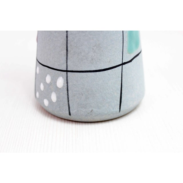 1970s Small Ceramic Vase, West Germany, 1970s For Sale - Image 5 of 11