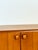 Low Scandinavian Teak Sideboard with 4 Doors and Hairpin Legs, 1960 For Sale - Image 14 of 17